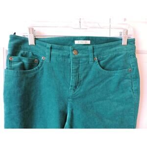 Jones New York Green Corduroy Pants Size 4